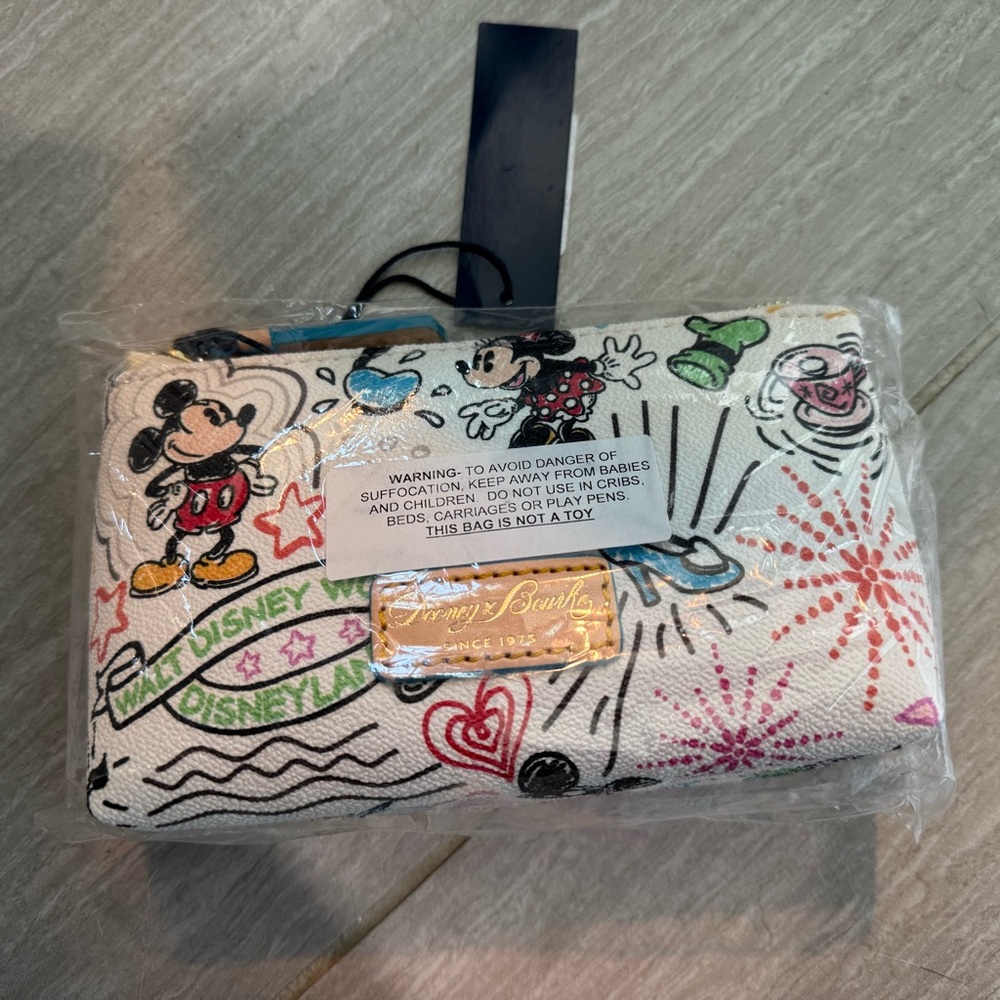 Dooney & Bourke Disney Mickey Mouse Canvas Pouch